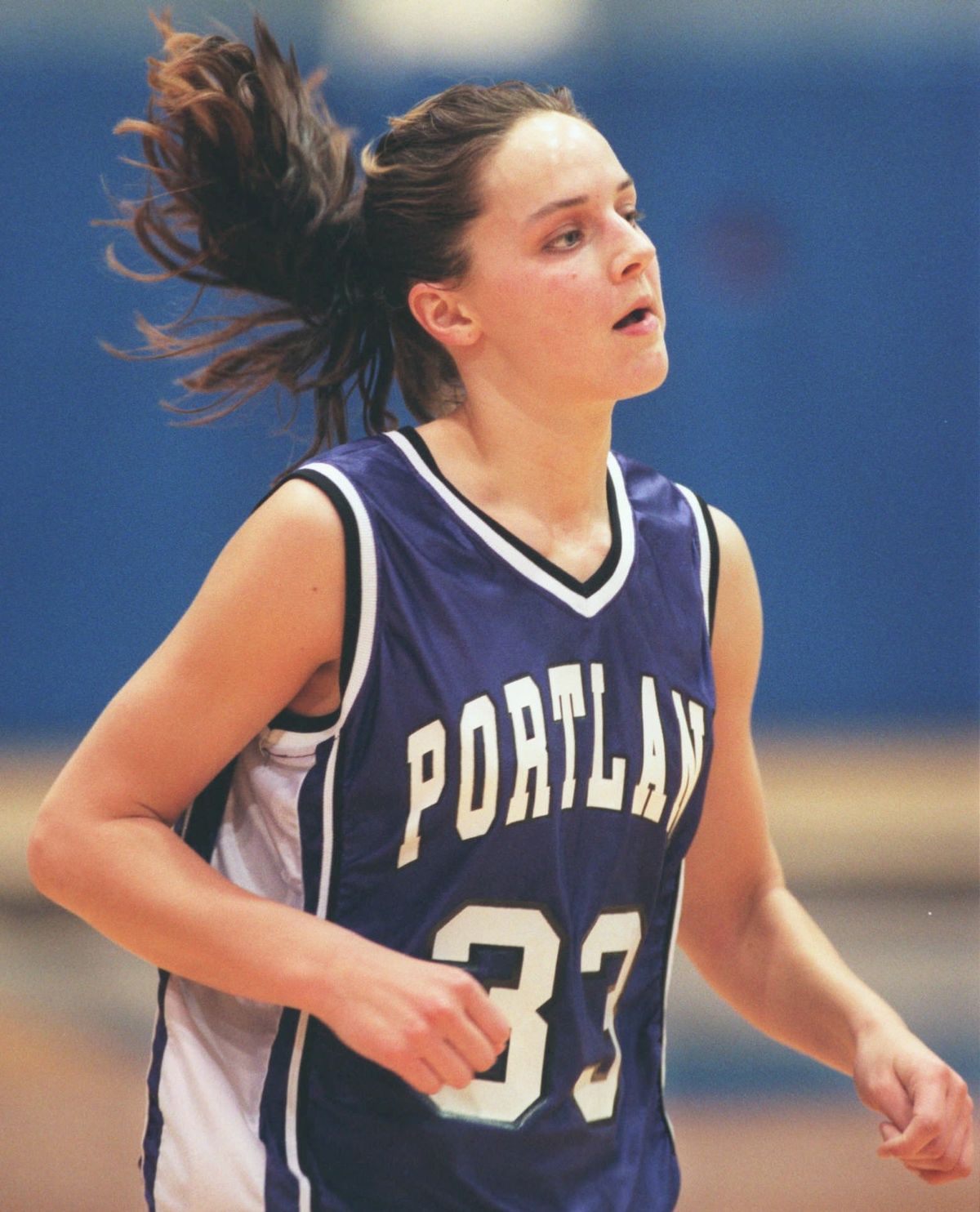 Then: Kristin Hepton, a standout high school player at Central Valley, had an All-WCC career at Portland. She was recruited by Kelly Graves, who was an assistant coach with the Pilots. (File)