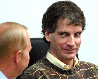 Joseph Edward Duncan III in October 2006 during a court hearing in Coeur d’Alene. (Kathy Plonka / The Spokesman-Review)