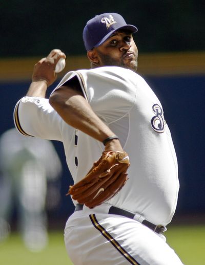 CC Sabathia and the Yankees are closing in on a $161 million deal. (Associated Press / The Spokesman-Review)