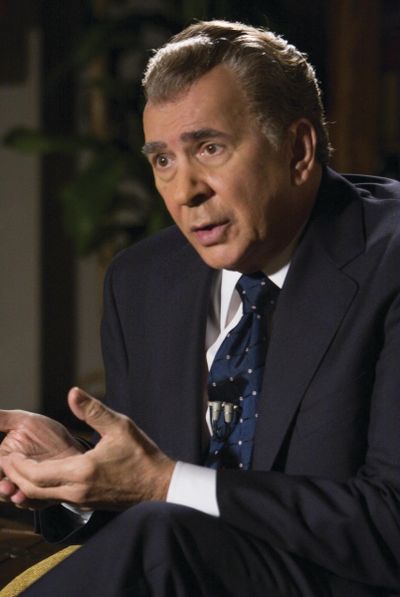 Frank Langella portrays Richard Nixon in “Frost/Nixon.” Langella was nominated for an Academy Award for best actor for the role. Universal Pictures (Universal Pictures / The Spokesman-Review)