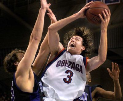 Gonzaga's Adam Morrison. (File / The Spokesman-Review)