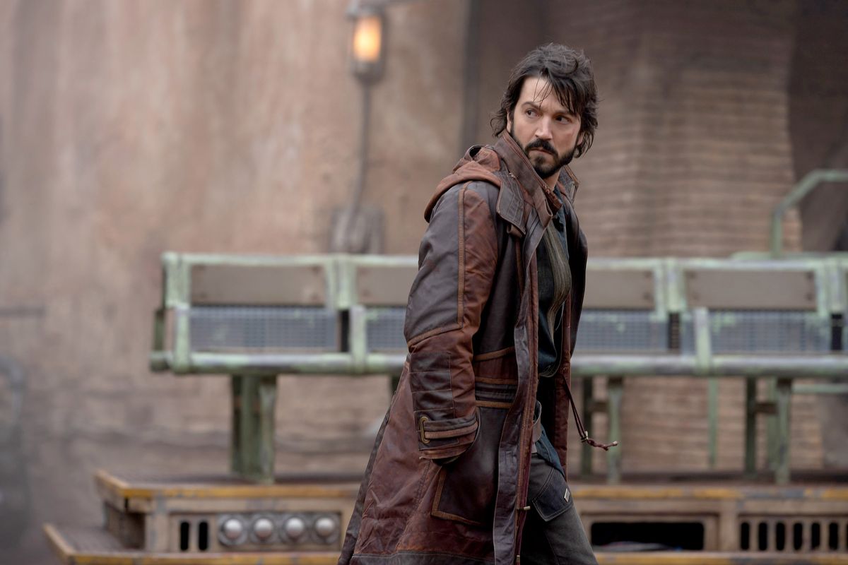 Diego Luna returns to the role of Cassian Andor in “Andor” on Disney Plus.    (Des Willie/Lucasfilm Ltd.)