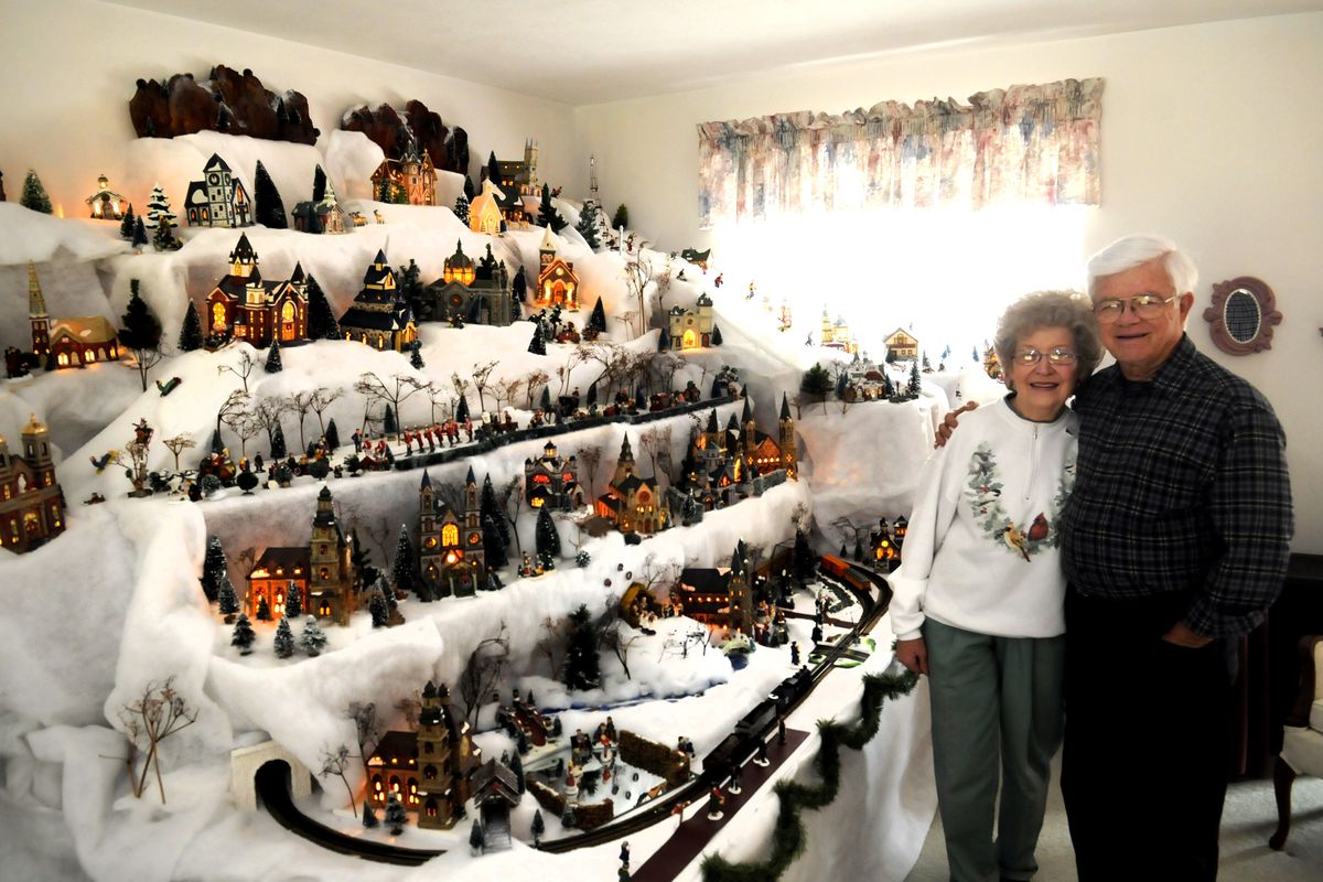 Mead home holds Christmas village