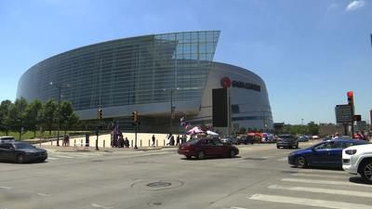 Some supporters of President Donald Trump started gathering outside the Tulsa, Oklahoma, arena that will host his first campaign rally during the coronavirus pandemic two days before the actual event.  