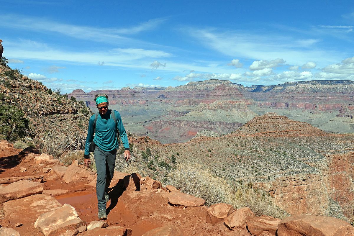 The South Kaibab Trail offers beautiful views from deep inside the Grand Canyon. (John Nelson)