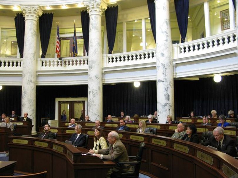 The Idaho House on Friday (Betsy Russell)
