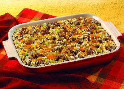 
Hearty Sausage & Rice Casserole
 (Campbell's Cooking Soups / The Spokesman-Review)