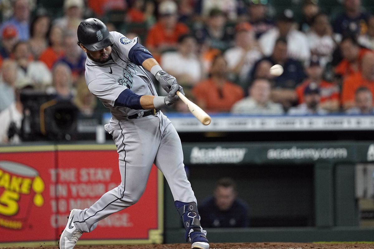 Michael Brantley's two-run homer, 04/24/2022