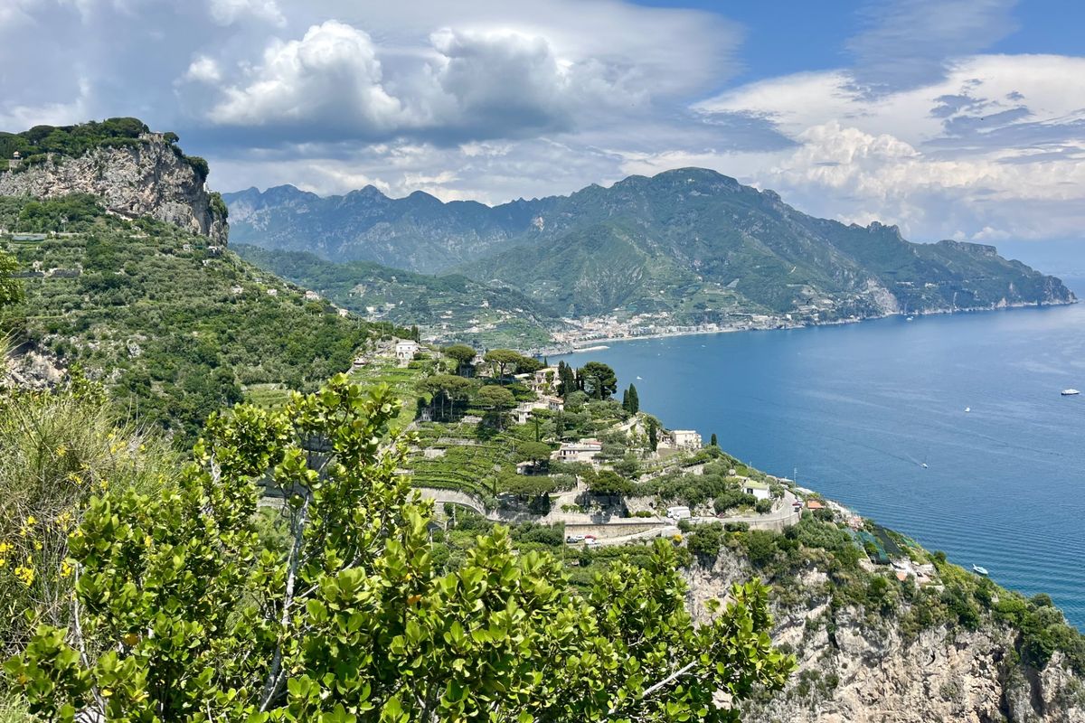 The Amalfi Coast, located about half way down the boot front of Italy, is shown.  (Ammi Midstokke/For The Spokesman-Review)