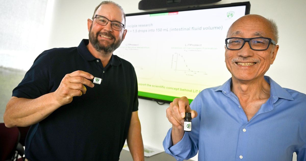 Two WSU professors unveil product aimed at reducing nicotine craving, limiting effects of carcinogens