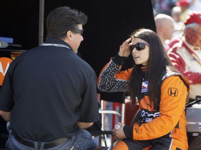 Danica Patrick chastised for magazine comments about drug use.  (Associated Press / The Spokesman-Review)