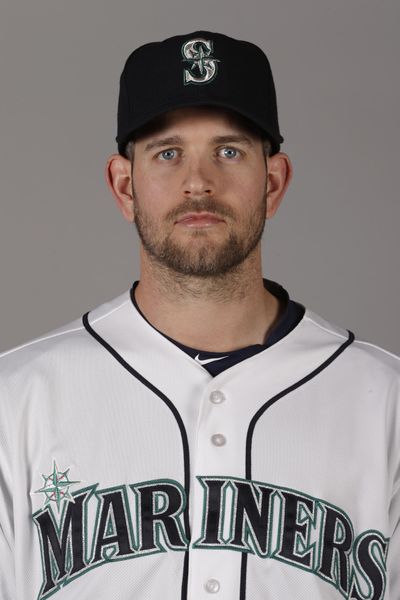 James Paxton started and pitched two scoreless innings in the Mariners’ 7-0 victory over the Padres. (Charlie Riedel / Associated Press)