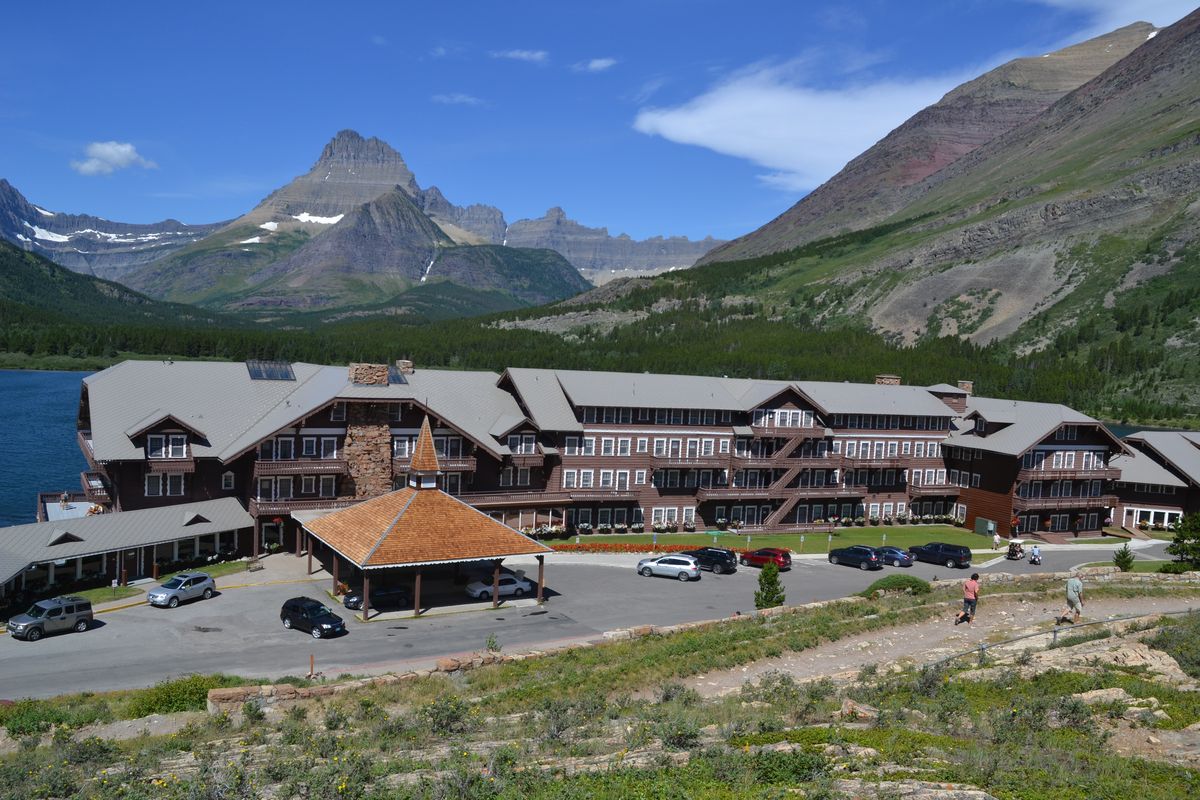 Many Glacier Lodge: Offers accommodations in a spectacular glacier carved valley overlooking a high mountain lake. Several memorable day hikes can be accessed from the lodge.