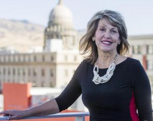 Melinda Smyser, one of Idaho’s four presidential electors, poses for a portrait in Boise Thursday. Grassroots campaigns around the country are trying to persuade members of the Electoral College to vote against Donald Trump and deny him the 270 votes he needs to assume the presidency. (Otto Kitsinger / Associated Press)
