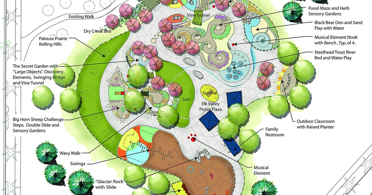 Playground designers share park’s planned features | The Spokesman-Review