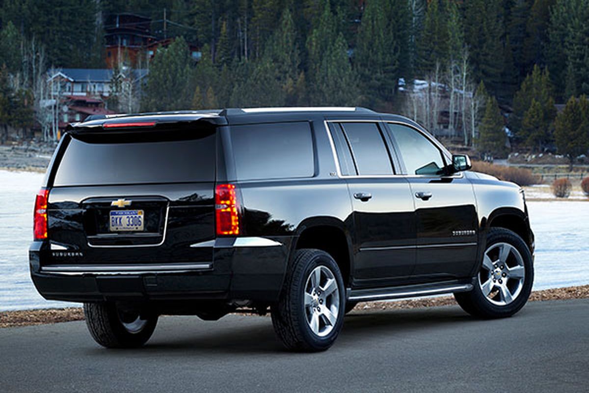Considering its heft and the ruggedness baked into its bones, ride and handling are better than what one might expect. We tested the top-grade LTZ trim ($62,695), whose adaptive suspension smoothed out rough road surfaces.

Twelfth-gen Interior upgrades include a new touchscreen, enhanced smartphone integration and a suite of electronic safety features that includes lane-departure warning, blind-spot monitoring and a frontal collision warning and mitigation system (Chevrolet)