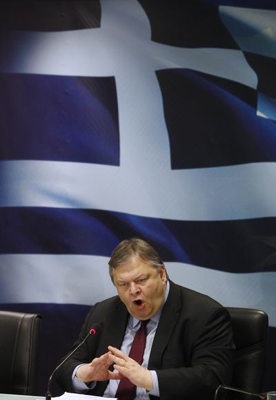 Greek Finance Minister Evangelos Venizelos sees the bailout as a “new opportunity,” but many Greeks fear it threatens their nation’s future. (Associated Press)