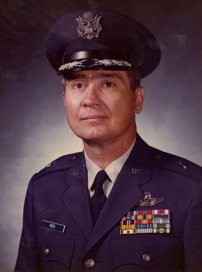 Irving Reed was former Division Commander of the 47th Air Division, Director of Public Works for the city of Spokane, and interim Airport Director at Spokane International Airport (Courtesy of the Reed family / Courtesy of the Reed family)