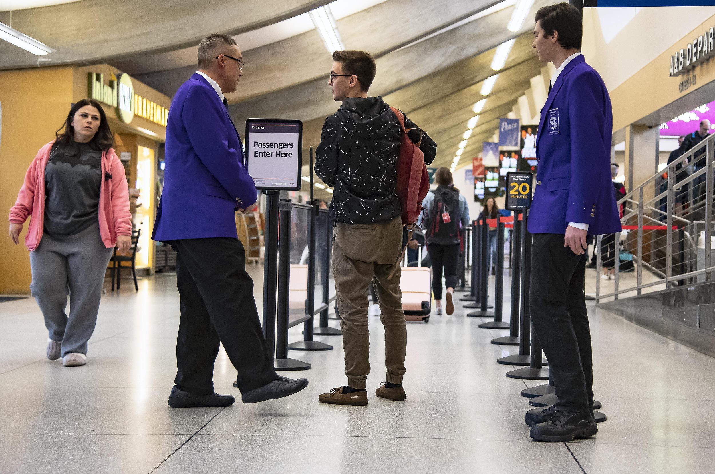 Spokane International Airport deploys passenger assistants to help