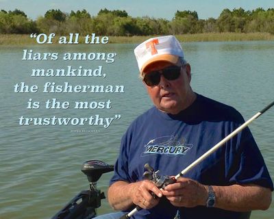 Pro bass angler Bill Dance quotes William Sherwood Fox.