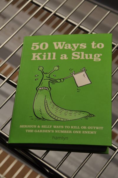 Slugs are the bane of many gardeners especially if you grow hostas. This little book by Sarah Ford, gives a humorous way to create barriers, enlist other critters to eat them and to outright kill them if nothing else works.  (Pat Munts/For The Spokesman-Review)