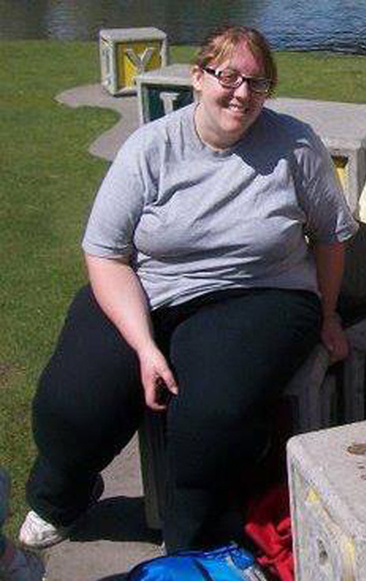 Then: Megan Steeber weighed 345 pounds at her heaviest. She dropped 170 pounds by losing about a pound a week.