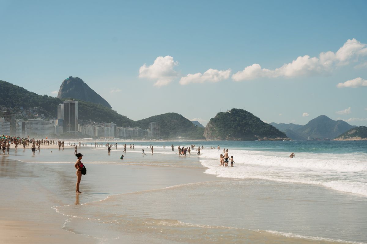 RIO DE JANEIRO, BRAZIL – JUNE 6, 2026: Copacabana Beach. (Carla Vianna/For The Washington Post)  (Carla Vianna)