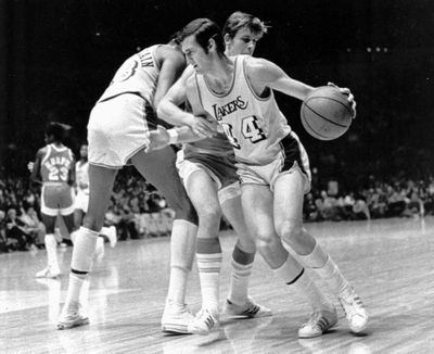Basketball Hall of Famer Jerry West played at West Virginia before his career with the Lakers. (Associated Press)
