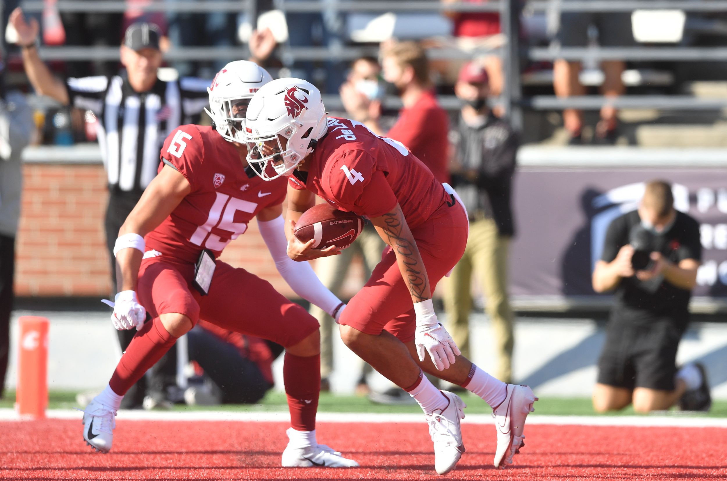 tv take broadcast team offers mixed bag during washington state s blowout win over portland state 44 24 the spokesman review