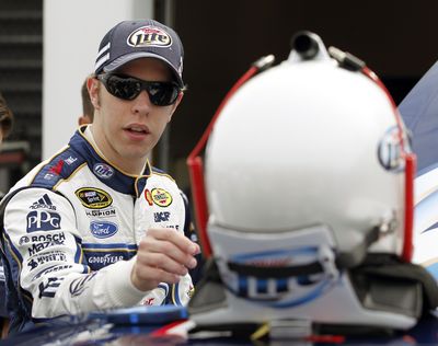 Brad Keselowski caused a Twitter sensation with his tweets during a delay in last year’s Daytona 500. (Associated Press)