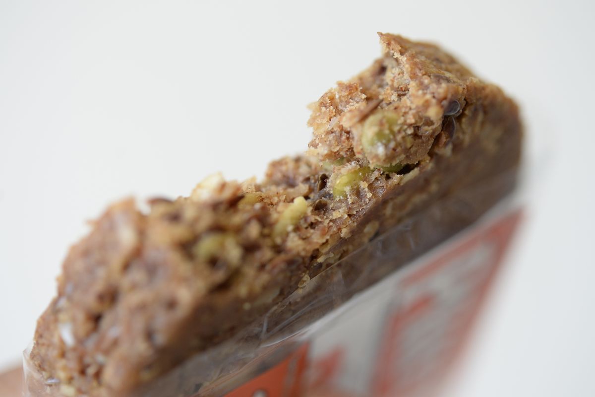The Protein Puck, an energy bar originating in Spokane, is a mix of nuts and grains that is gluten-free and vegan. (Jesse Tinsley)