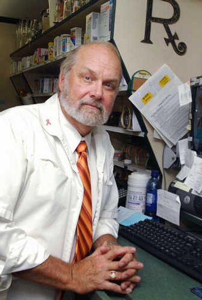 
Pharmacist Don Perdue, a member of the West Virginia House of Delegates, says that Internet pharmacy sites are feeding drug addictions. Associated Press
 (Associated Press / The Spokesman-Review)