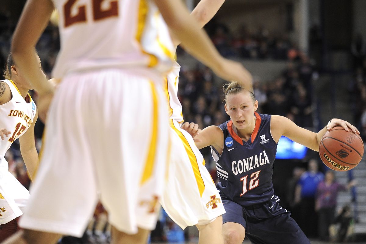 Gonzaga guard Taelor Karr was voted WCC Player of the Year.