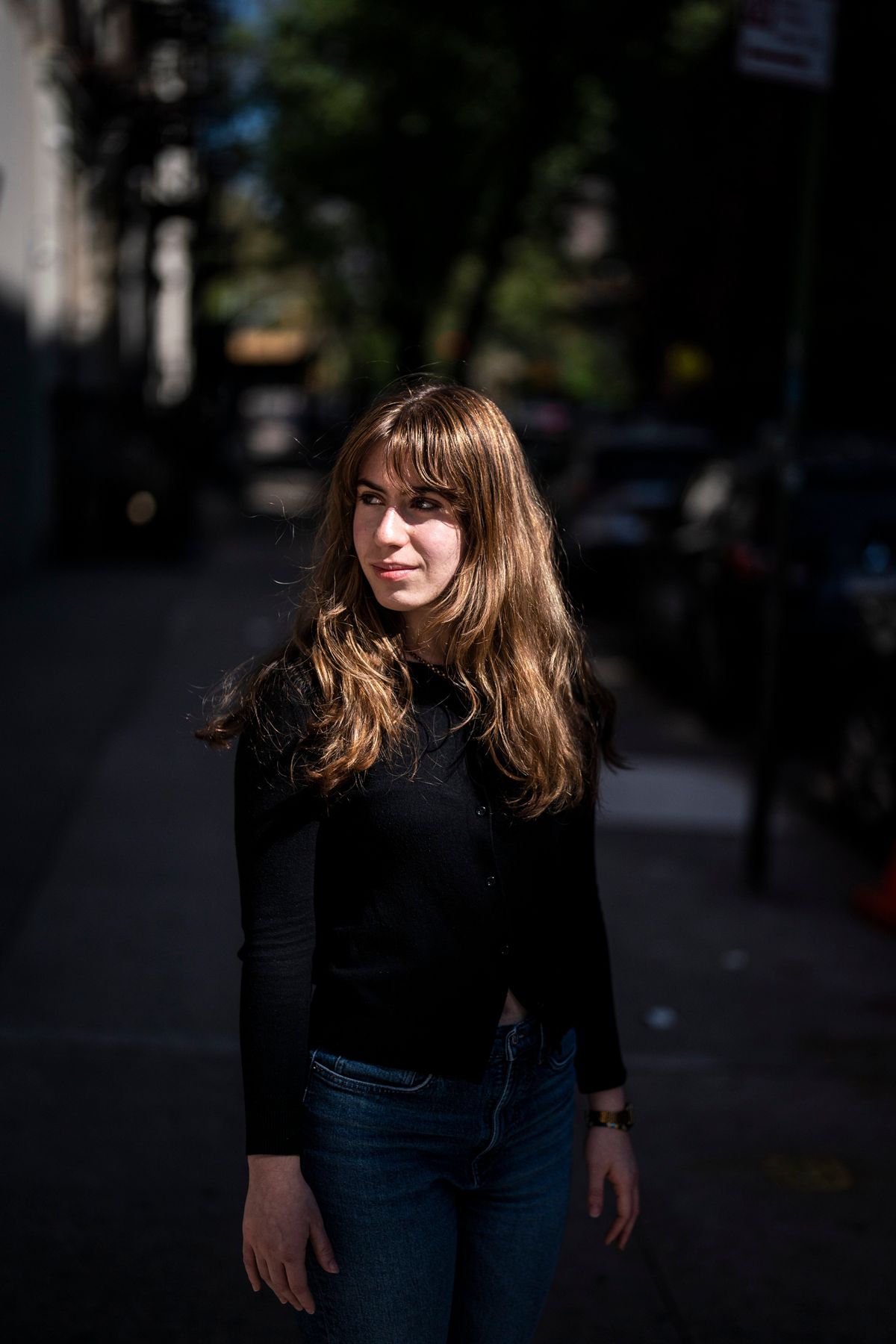 Dahlia Soussan, a junior at Barnard College, in New York on Thursday. MUST CREDIT: Jabin Botsford/The Washington Post  (Jabin Botsford/The Washington Post)