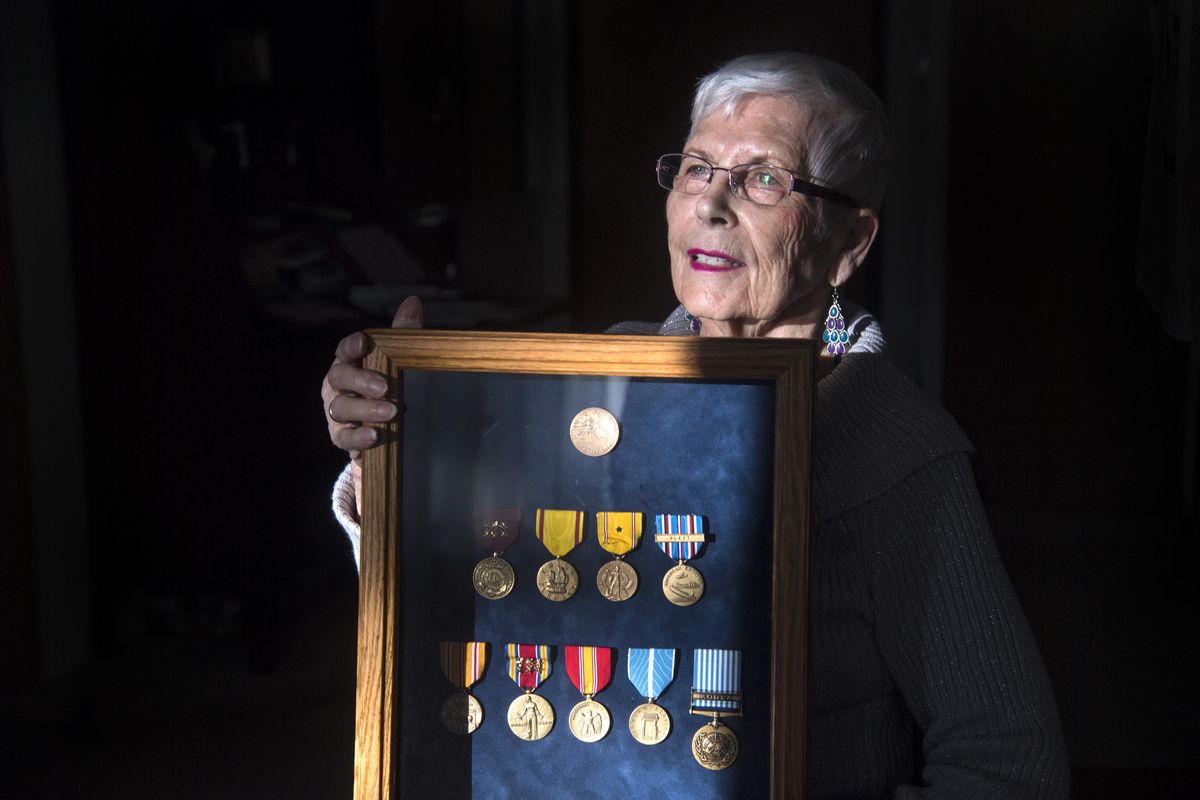 Vina Mikkelsen, the widow of Pearl Harbor survivor Denis Mikkelsen, is arranging the remembrance this year of the attack 76 years ago that launched the U.S.