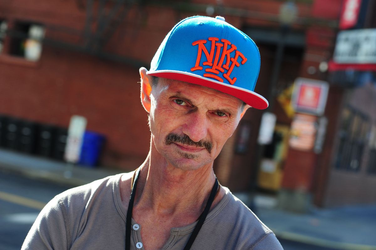 Former heroin addict David Fitzgerald of Portland leads a mentor program at Central City Concern, a rehabilitation clinic in Portland. (Associated Press)