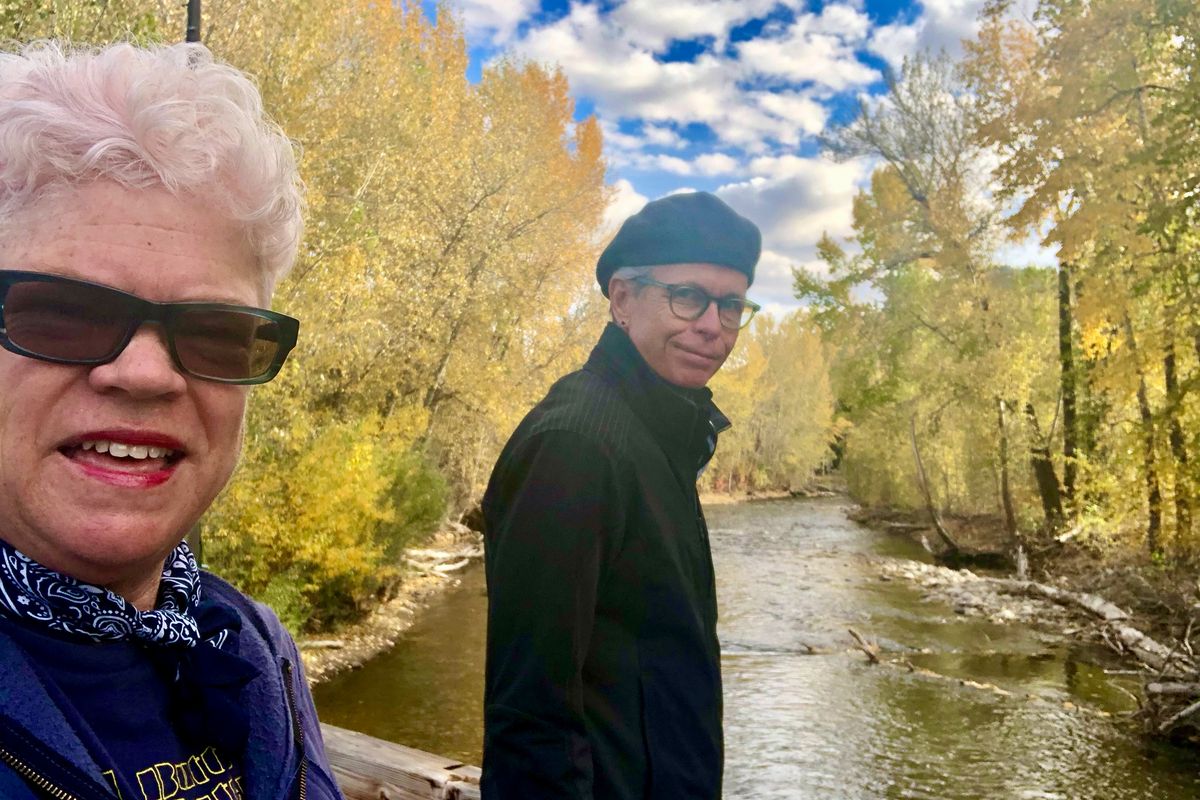 A stop in Ketchum, Idaho, amid beautiful fall colors in 2018. (Leslie Kelly)