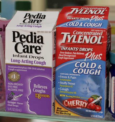 
Drug makers voluntarily pulled cold medicines targeted for babies and toddlers off the market Thursday. Associated Press
 (Associated Press / The Spokesman-Review)