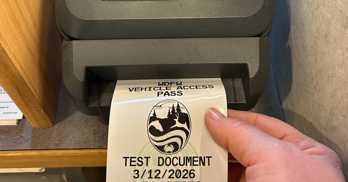 Washington to stop printing hunting, fishing licenses on waterproof paper