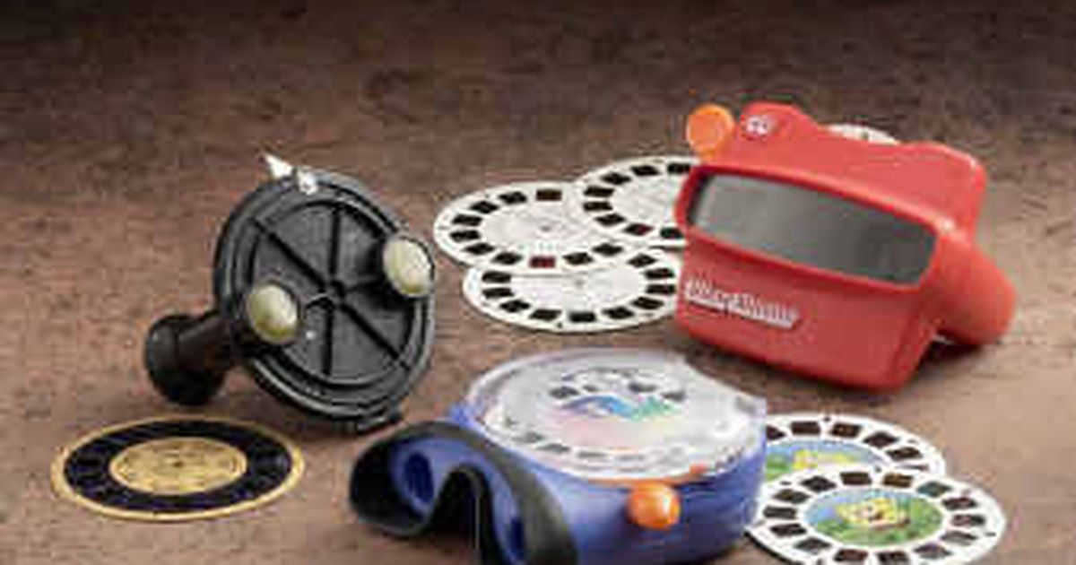 Step into the Universe - 10 ViewMaster Vintage 3D Reels Plus Storage B –