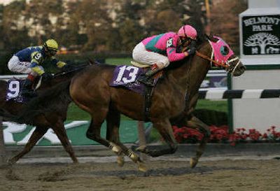 
Saint Liam edges Flower Alley in the Breeders' Cup Classic. 
 (Associated Press / The Spokesman-Review)