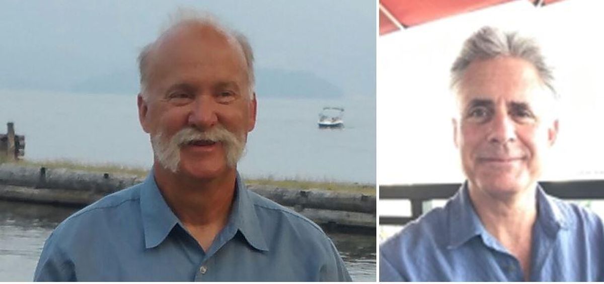 Steve Irwin and Dave Tewel are running for position 2 on the Whitwoth Water District Commission in the November 2017 election. (Courtesy photos)