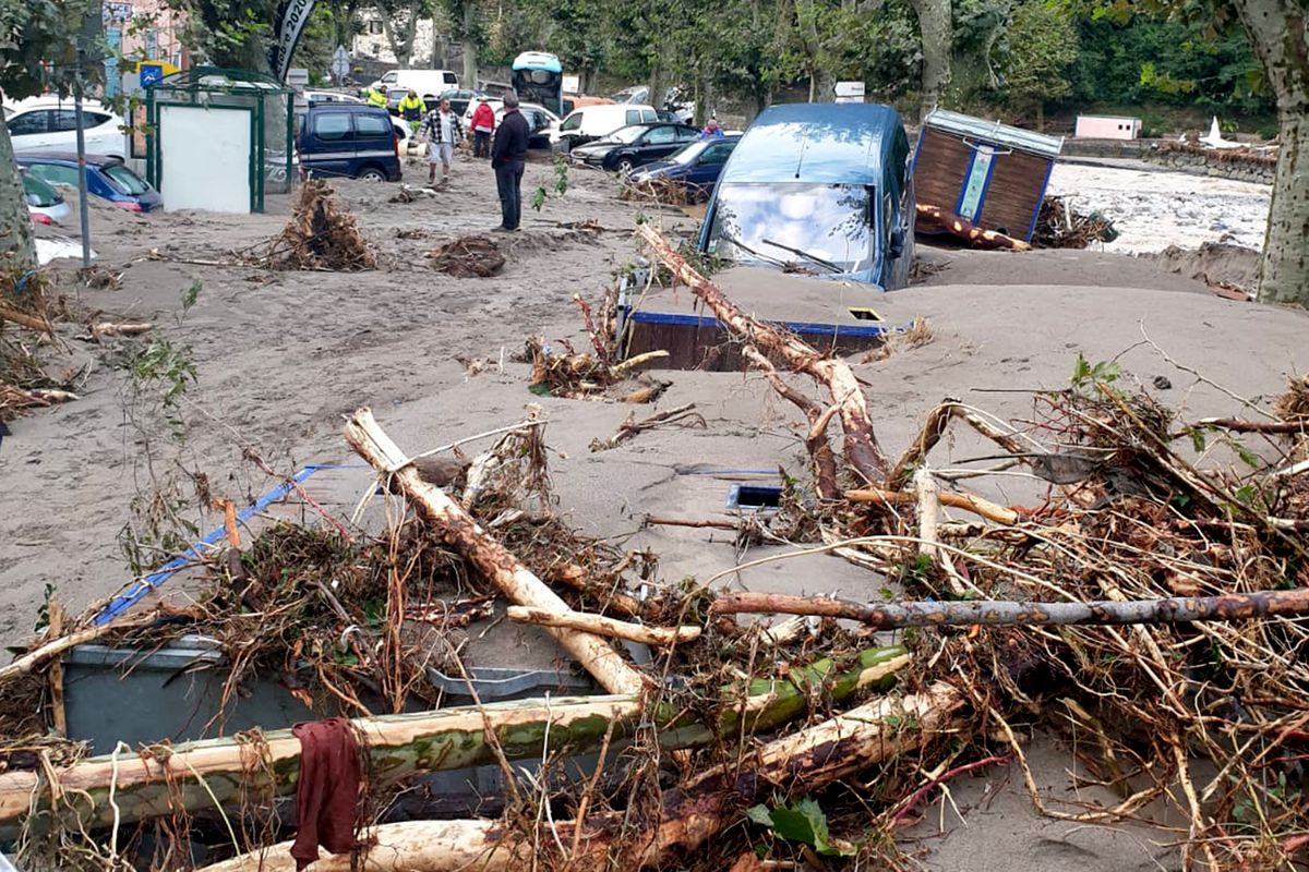 Floods in France Italy swept bodies out of cemeteries The