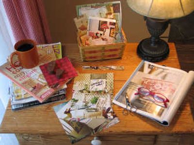 
Magazines are a good place to start if you're looking for ways to include antiques and collectibles in home décor.
 (Cheryl-Anne Millsap / The Spokesman-Review)