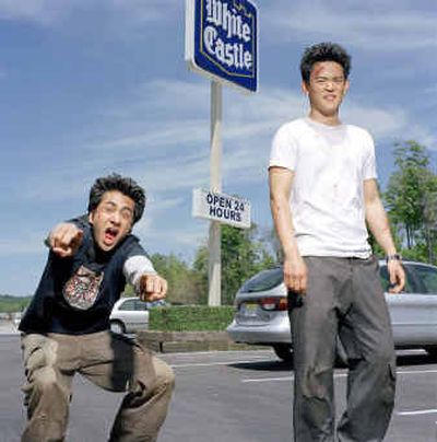 
Kal Penn, left, appears as Kumar and John Cho, right, as Harold in New Line Cinema's comedy 