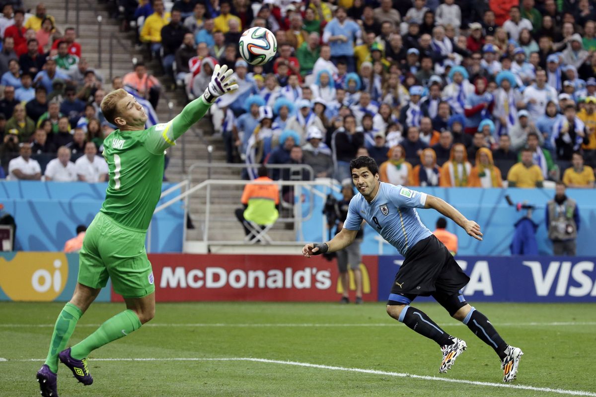 England goalkeeper Joe Hart can