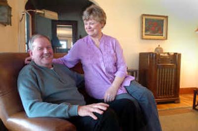 
John and Gail Goeller are planning their future together with the knowledge that John has early stage Alzheimer's disease. The retired couple moved to a single story home, John gave up his driver's license and has found a men's support group. 
 (Jesse Tinsley / The Spokesman-Review)
