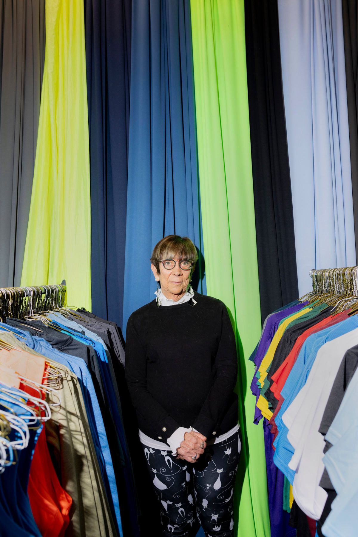 Leslie Jordan, an apparel manufacturer who has been in business for nearly four decades, depends on China for 90% of her inventory in Portland, Oregon on May 21, 2025. As President Donald Trump’s tariffs have ratcheted up in recent months, so have the mysterious solicitations some U.S. companies received offering them ways to avoid the taxes. (Celeste Noche/The New York Times)  (CELESTE NOCHE)