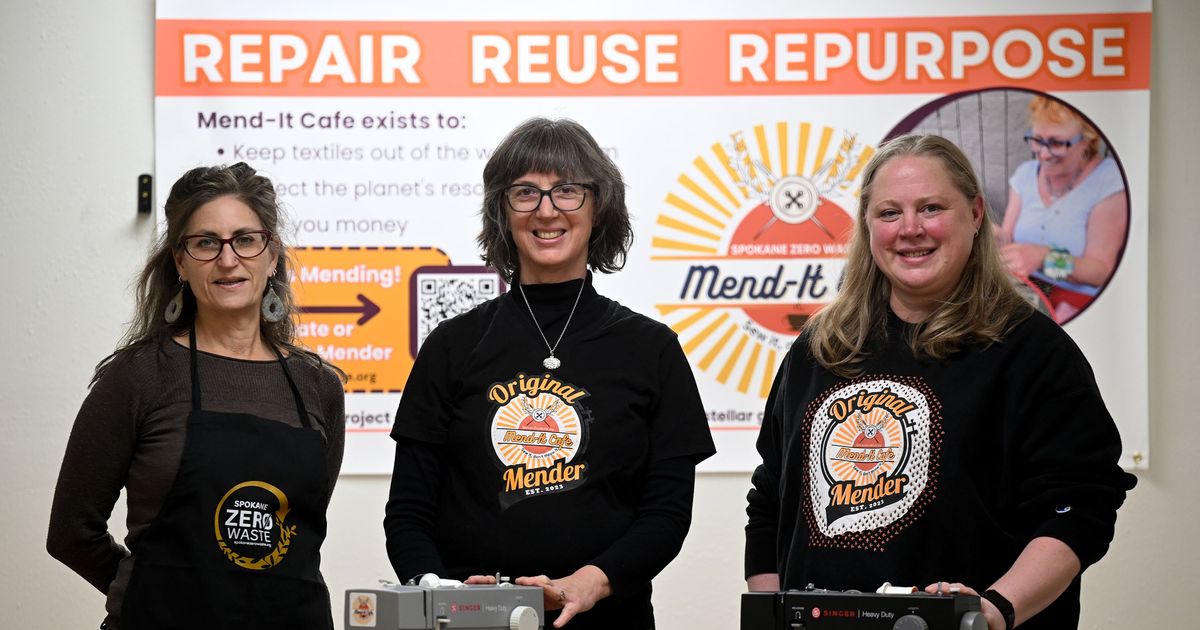 Difference Makers: Spokane’s Repair Café and Mend-It Café reframe relationship with household items