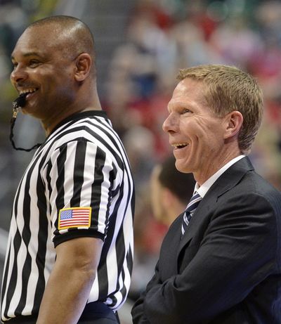 It’s good to be a Zag after head coach Mark Few and his team earned the program’s first No. 1 seed. (Colin Mulvany)